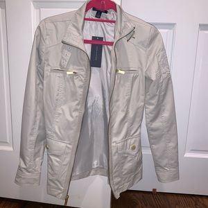 Tommy Hilfiger moto jacket cinched